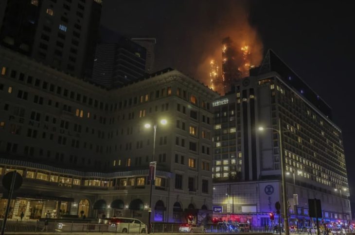 Hong Kong Hotel Blaze Could Lead to City’s Largest-Ever Insurance Payout