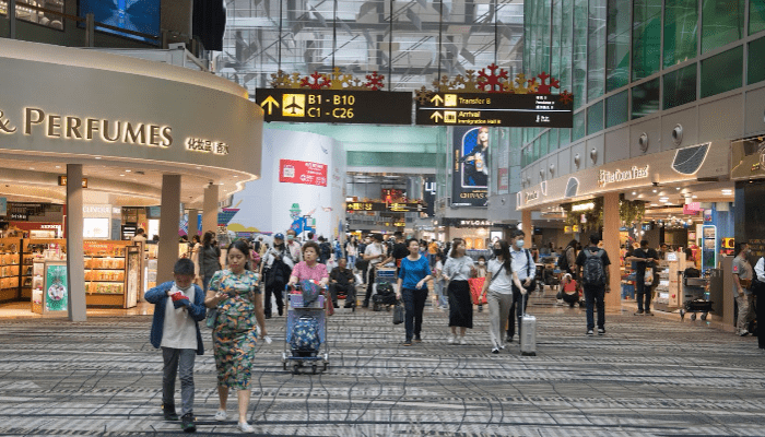 Changi Airport: Ranked 9th Busiest Worldwide for International Passengers in 2022