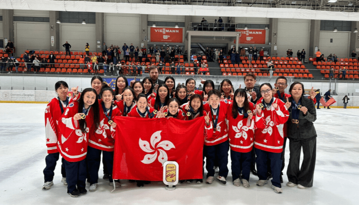 Hong Kong Women's Ice Hockey Team Bags Gold at World Championship