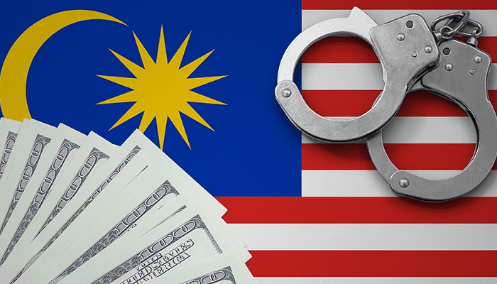 Malaysian Police Crackdown on Illegal Gambling