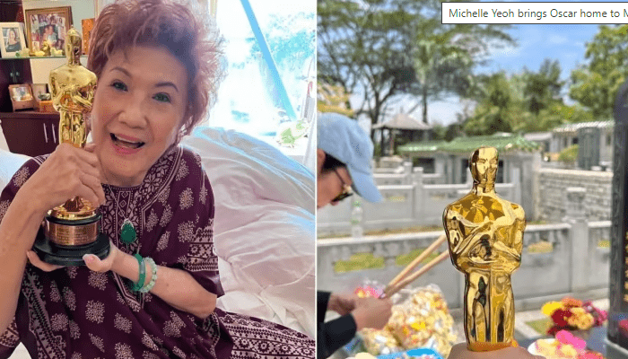 Michelle Yeoh brings Oscar Home to Malaysia, Credits Achievement to Her Parents