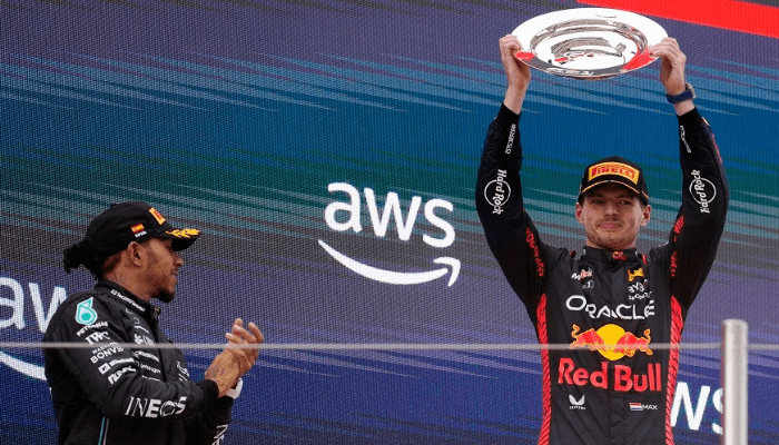 F1: World champions Verstappen, Hamilton dominate Spanish GP