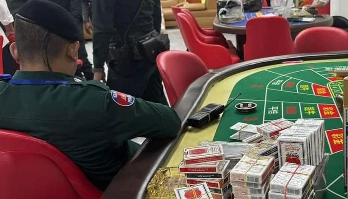 Cambodian authorities inspect, crack down 100 illegal gambling sites in 18 cities