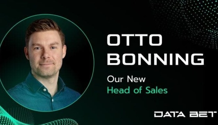 DATA.BET appoints Otto Bonning as its new Head of Sales.