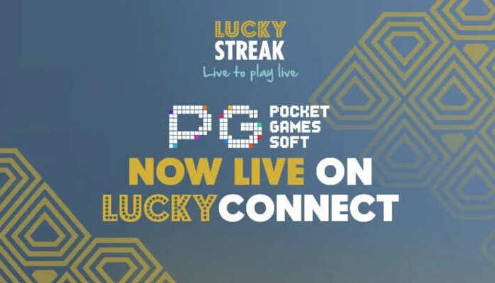 LuckyStreak integrates PG SOFT mobile games into its content aggregator