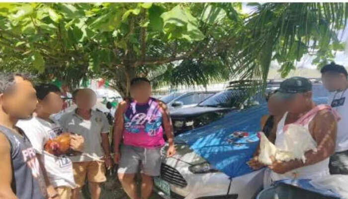 Six individuals apprehended during police raid on unlawful cockfight