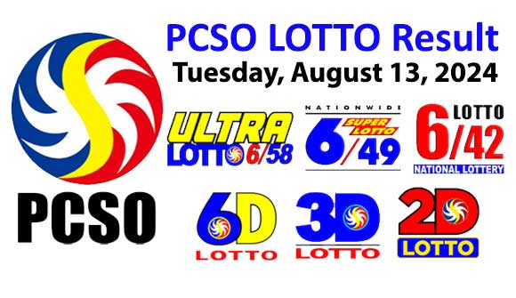 TUESDAY-PCSO-LOTTO-RESULT-AUGUST-13-2024