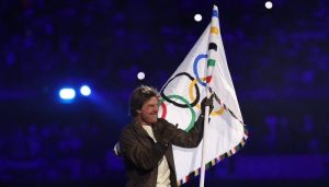 Tom Cruise Closes Paris Olympics 2024 with Cross-Country, Skydiving Stunt